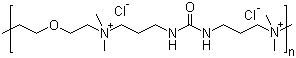 聚季铵盐-2分子结构 (CAS 68555-36-2)
