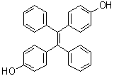 1,2-二(4-羟基苯基)-1,2-二苯基乙烯分子结构 (CAS 68578-79-0)