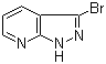 3-溴-1H-吡唑并[3,4-b]吡啶分子结构 (CAS 68618-36-0)