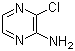 2-氯-3-氨基吡嗪分子结构 (CAS 6863-73-6)