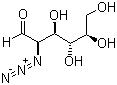 2-叠氮-2-脱氧-D-半乳糖分子结构 (CAS 68733-26-6)