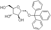 2,5-脱水-1-O-三苯甲基-D-甘露醇分子结构 (CAS 68774-48-1)