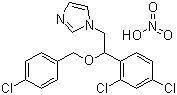 硝酸益康唑分子结构 (CAS 68797-31-9)