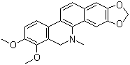 二氢白屈菜红碱分子结构 (CAS 6880-91-7)