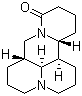 结构式 CAS# 6882-68-4, 槐定碱