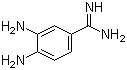 3,4-二氨基苯甲脒分子结构 (CAS 68827-43-0)