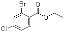 结构式 CAS# 690260-90-3, 2-溴-4-氯苯甲酸乙酯