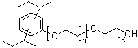 二仲丁基苯酚聚氧乙烯聚氧丙烯醚分子结构 (CAS 69029-39-6)