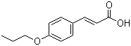 4-Propoxycinnamic acid molecular structure (CAS 69033-81-4)