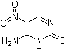 5-硝基胞嘧啶分子结构 (CAS 69099-99-6)