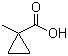1-甲基环丙烷羧酸分子结构 (CAS 6914-76-7)