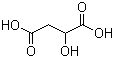 DL-苹果酸分子结构 (CAS 6915-15-7)