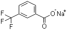 3-三氟甲基苯甲酸钠分子结构 (CAS 69226-41-1)