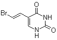 5-[(1E)-2-溴乙烯基]-2,4(1H,3H)-嘧啶二酮分子结构 (CAS 69304-49-0)