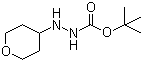 2-(Tetrahydropyran-4-yl)hydrazinecarboxylic acid tert-butyl ester molecular structure (CAS 693287-79-5)