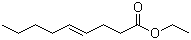 (E)-4-壬烯酸乙酯分子结构 (CAS 69361-38-2)