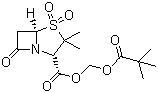 舒巴坦匹酯分子结构 (CAS 69388-79-0)
