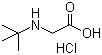 N-叔丁基甘氨酸盐酸盐分子结构 (CAS 6939-23-7)