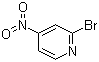 2-溴-4-硝基吡啶分子结构 (CAS 6945-67-1)