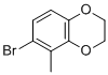 6-溴-5-甲基-2,3-二氢-1,4-苯并二氧杂环己烷分子结构 (CAS 69464-39-7)