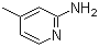 2-氨基-4-甲基吡啶分子结构 (CAS 695-34-1)