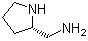 (2S)-2-吡咯烷甲胺分子结构 (CAS 69500-64-7)