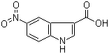 structure of CAS# 6958-37-8, 5-Nitroindole-3-carboxylic acid