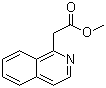 异喹啉-1-乙酸甲酯分子结构 (CAS 69582-93-0)