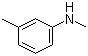3-(甲氨基)甲苯分子结构 (CAS 696-44-6)