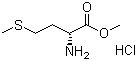 D-蛋氨酸甲酯盐酸盐分子结构 (CAS 69630-60-0)