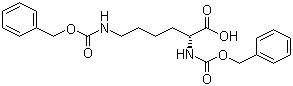 N,N'-二苄氧羰基-D-赖氨酸分子结构 (CAS 69677-02-7)
