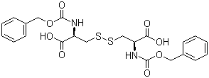 N,N'-二(苄氧羰基)-L-胱氨酸分子结构 (CAS 6968-11-2)
