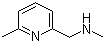 N,6-二甲基-2-吡啶甲胺分子结构 (CAS 6971-57-9)