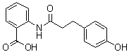 羟苯基丙酰胺苯甲酸分子结构 (CAS 697235-49-7)