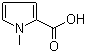 N-甲基-2-吡咯羧酸分子结构 (CAS 6973-60-0)