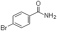 structure of CAS# 698-67-9, 4-Bromobenzamide;NSC 404792; p-Bromobenzamide; p-Bromobenzoic acid amide