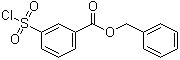 3-氯磺酰基苯甲酸苄酯分子结构 (CAS 69812-50-6)