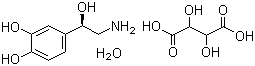 重酒石酸去甲肾上腺素分子结构 (CAS 69815-49-2)
