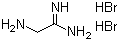 2-氨基乙脒氢溴酸盐分子结构 (CAS 69816-37-1)