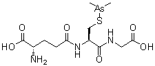 结构式 CAS# 69819-86-9, Darinaparsin