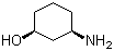 (1R,3S)-rel-3-氨基环己醇分子结构 (CAS 6982-42-9)