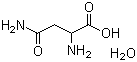DL-天门冬酰胺一水物分子结构 (CAS 69833-18-7)