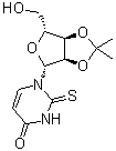 2',3'-O-异丙亚基-2-硫代尿苷分子结构 (CAS 6984-55-0)