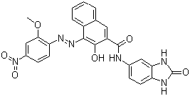 颜料红 171分子结构 (CAS 6985-95-1)