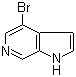 4-溴-1H-吡咯并[2,3-c]吡啶分子结构 (CAS 69872-17-9)