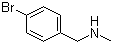N-甲基-4-溴苄胺分子结构 (CAS 699-03-6)