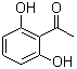structure of CAS# 699-83-2, 2',6'-Dihydroxyacetophenone;1-(2,6-Dihydroxyphenyl)ethan-1-one; 2-Acetyl-1,3-dihydroxybenzene; 2-Acetylresorcinol