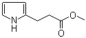 1H-吡咯-2-丙酸甲酯分子结构 (CAS 69917-80-2)