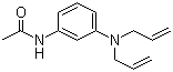 3-(N,N-二烯丙基)氨基乙酰苯胺分子结构 (CAS 69962-41-0)