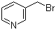 3-溴甲基吡啶分子结构 (CAS 69966-55-8)